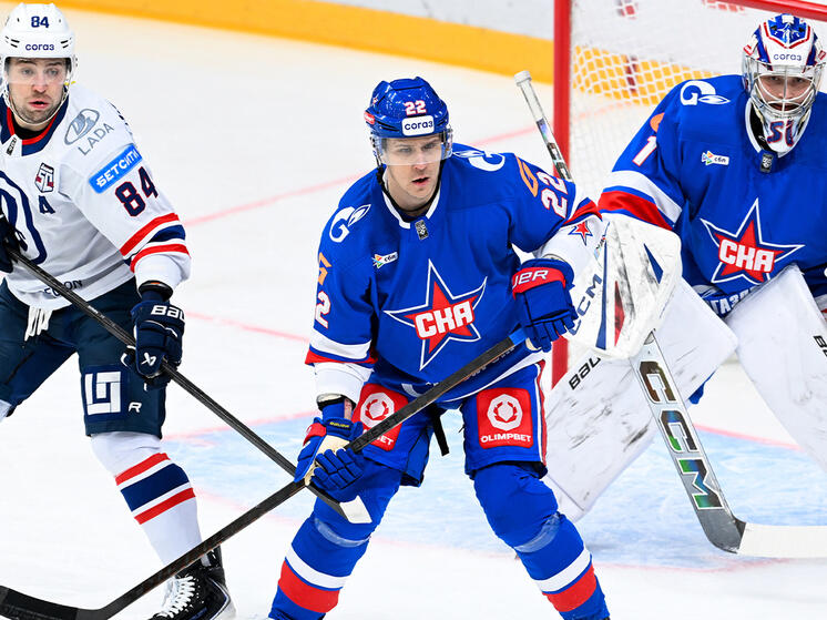 СКА вырвал победу в овертайме, Голдобин убил надежды «Лады»