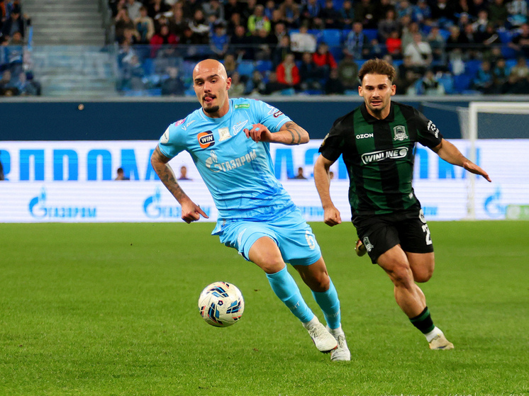 «Зенит» установил два антирекорда в домашнем матче с «Краснодаром»