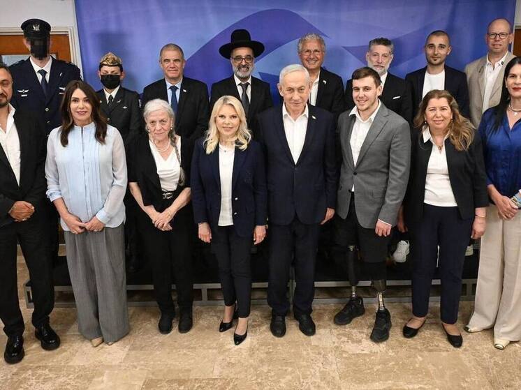 Нетаниягу встретился с участниками церемонии ко Дню независимости