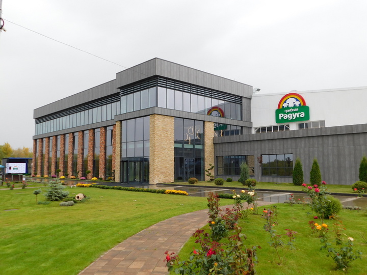 Грибная радуга Александра Удодова - фасад здания