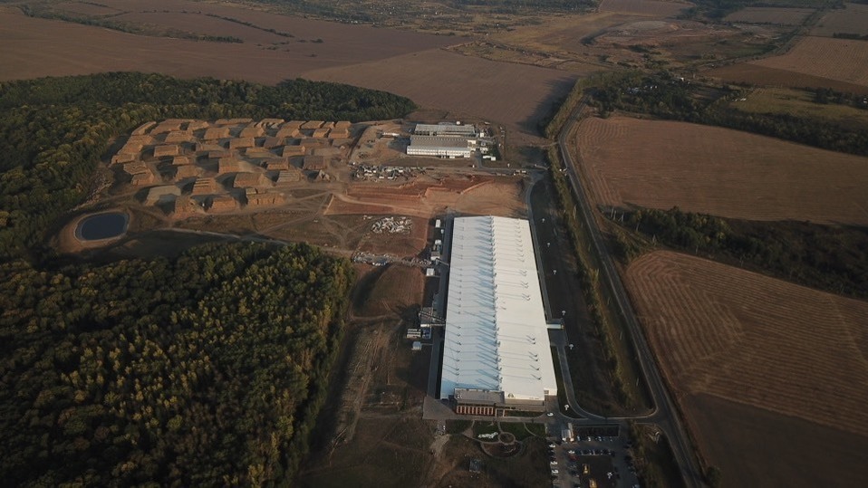 Грибная радуга Александра Удодова - вид сверху